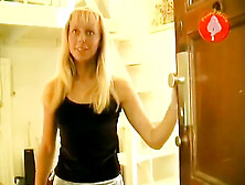 Hot German MILF Gets Cum All Over Her Small Round Tits