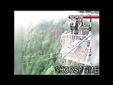 Woman Survives Bungee Cord Failure