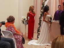 Hot bride Kayla Carrera fucks with fiance's friend