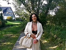 Watch the chubby German Ashley Cum Star work her way through a horde of men