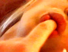 Wonderful BJ from beautiful blonde ends in anal