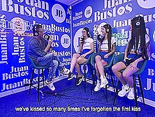 Sex Class And Lesbian Threesome With Powerful Squirt With Alanna, Emma And Anna - Juan Bustos Podcast 20 Min