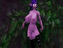 Night Elf With A Little Secret Show Herself