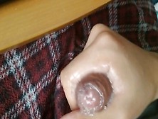 Hand-Job Spitting My Saliva On My Penis And Balls