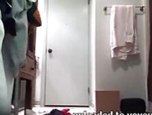 Voyeur cam sex clip features a gorgeous chick