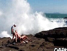 DARK SODOMY - Blonde Tarra White Fucked Hard and Gets Both Holes Stuffed