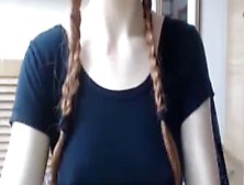 Pigtailed Webcam Slut Teasing You