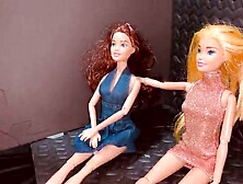 Small Penis Cumming On Clothed Barbie Dolls And Her Friends - Cfnm And Bukkake Fetish Cumshot