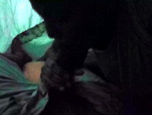 Ebony Thot Being A Whore Sucking Dick Trick Or Treat Night