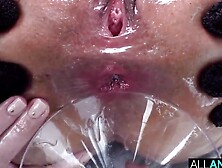Pair Of Buttsluts Gaped & Anal Creampied On Web Cam - HD porn