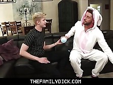 Blonde Twink Stepson Egg Hunt Surprise From Hot Stepdad