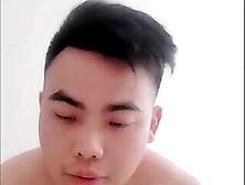 Chinese Guy Jerking Off