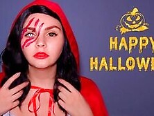 The sexiest Little Red Riding Hood Miss Fantasy.  Halloween 2022