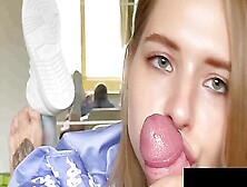 Innocent Chick With Nose Ring Getting Fucked Hard By Boyfriend