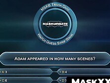 Maskxxx. Com - Hot Trivia Quiz Leads To Interracial Bj And Self-Pleasure