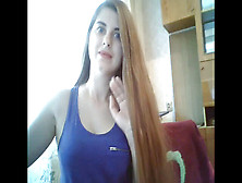 Marvelous Very Lengthy Hair Playing,  Long Hair,  Hair