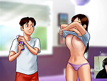 Anime stepmom sleep, cartoon aunt cass