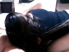 When My Hubby Goes To Work, I Go To His Friends. I Love To Eat Their Schlongs And Have Them Double Penetrate Me.