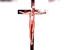 Female Jesus Crucified Naked English Audio 2