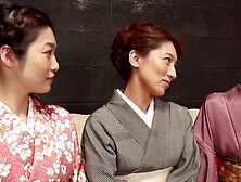 Thai traditional kimono orgy with Maki Hojo and friends