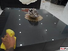 Grateful blonde MILF stepmother Jessica Starling rewarding her stepson