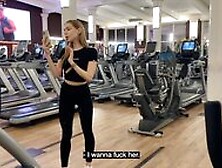 Fuck With A Stranger In The Gym
