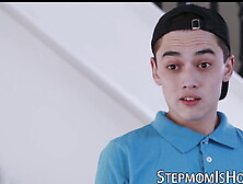 Ebony Misty Stone disciplines stepson with banging