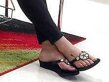 Milf Teacher Candid Feet Part 2