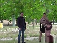 Slave hanged on a tree and flogged