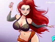 Scarlet Rose Porn Cartoon