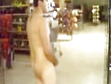 Amateur Stud Beating Off In Public