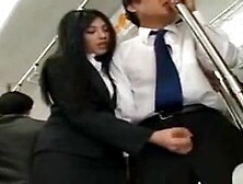 oriental tugjob on bus