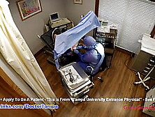 Problematic Patient Sandra Chappelle Has Pain During Gyno Exam By Nurse Lilith Rose Who Preps Her For Surgery By Doctor Tampa @