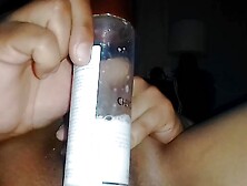 This bitch likes to masturbate