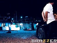 Britney Amber Is Arrested And Double Permeated - Brazzers