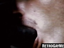 Big Black Dick Attack! - Interracial Anal Threesome with Older Guy