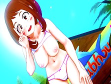 A Date At The Beach With Ochako