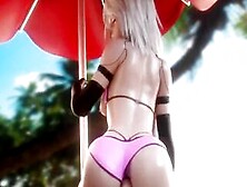 【Mmd R-18 Yo Sex Dance】Tasty Extreme Ride On The Beach Cutie Long Babe Booty 激しいセックス [Mmd]