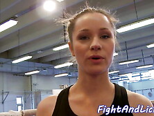 Smalltited babe fingered and pussylicked