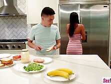 Hot stepsister with large ass drank large wang and enjoyed hardcore snatch banging