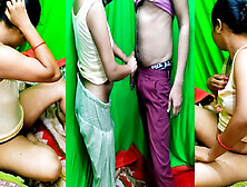 lndian Village Bhabhi Real Love Sex with 18yr Boy! Desi Sex