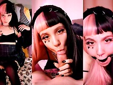 This lady acted bad and I gagged her mouth,  hammered her and jizz on her stunning face