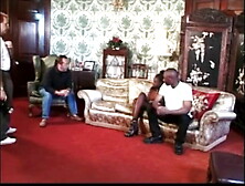 Classic British scene – 1990's Ebony lovers and 2 white dudes