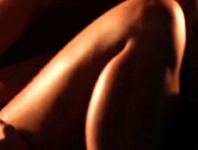 Hot Bombshell Blonde Rides Her Man's Hard Dick in Candlelit Romance