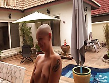 Happy Birthday Lisa! Lisa Fox Shaved Head 2019.  Music Clip