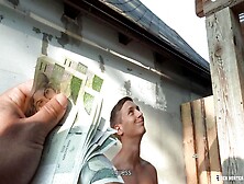 Nasty Twink Makes Quick Money On The Street