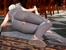 Jaheira swallows penis - 3D Porn