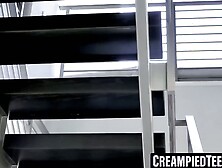 CreampiedTeenie. com - My wand's happiness for Lily Larimar's cum filled cunt
