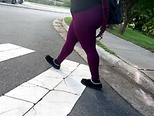 Fat Ass Crossing The Street