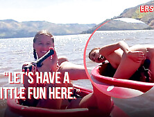 Ersties - Cute Brunette Daphne Orgasms So Hard She Squirts